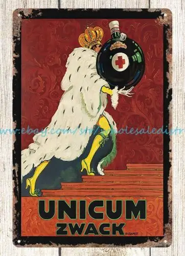 Бар Unicum Zwack King Liquor pur бар металлическая жестяная вывеска кухонные настенные