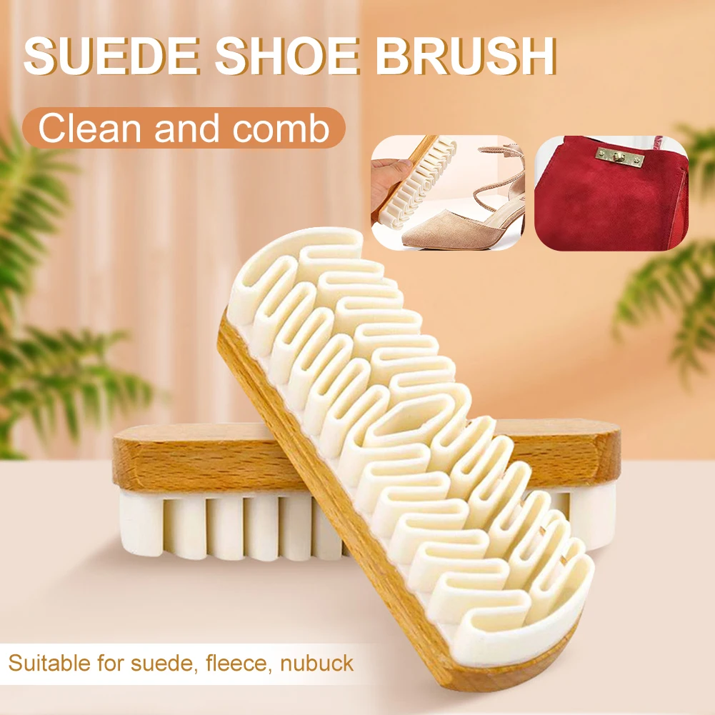 

1Pc Suede Brush Snow Boot Bag Coat Plush Shoes Leather Shoes Leather Clothing Beauty Care Cleaning Brush Portable Cleaning Tools