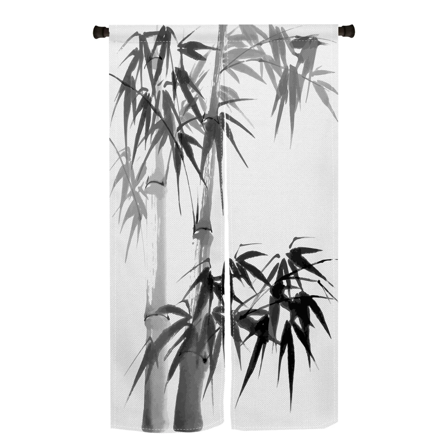 Японская бамбуковая дверная занавеска в виде лотоса дверные занавески стиле Noren