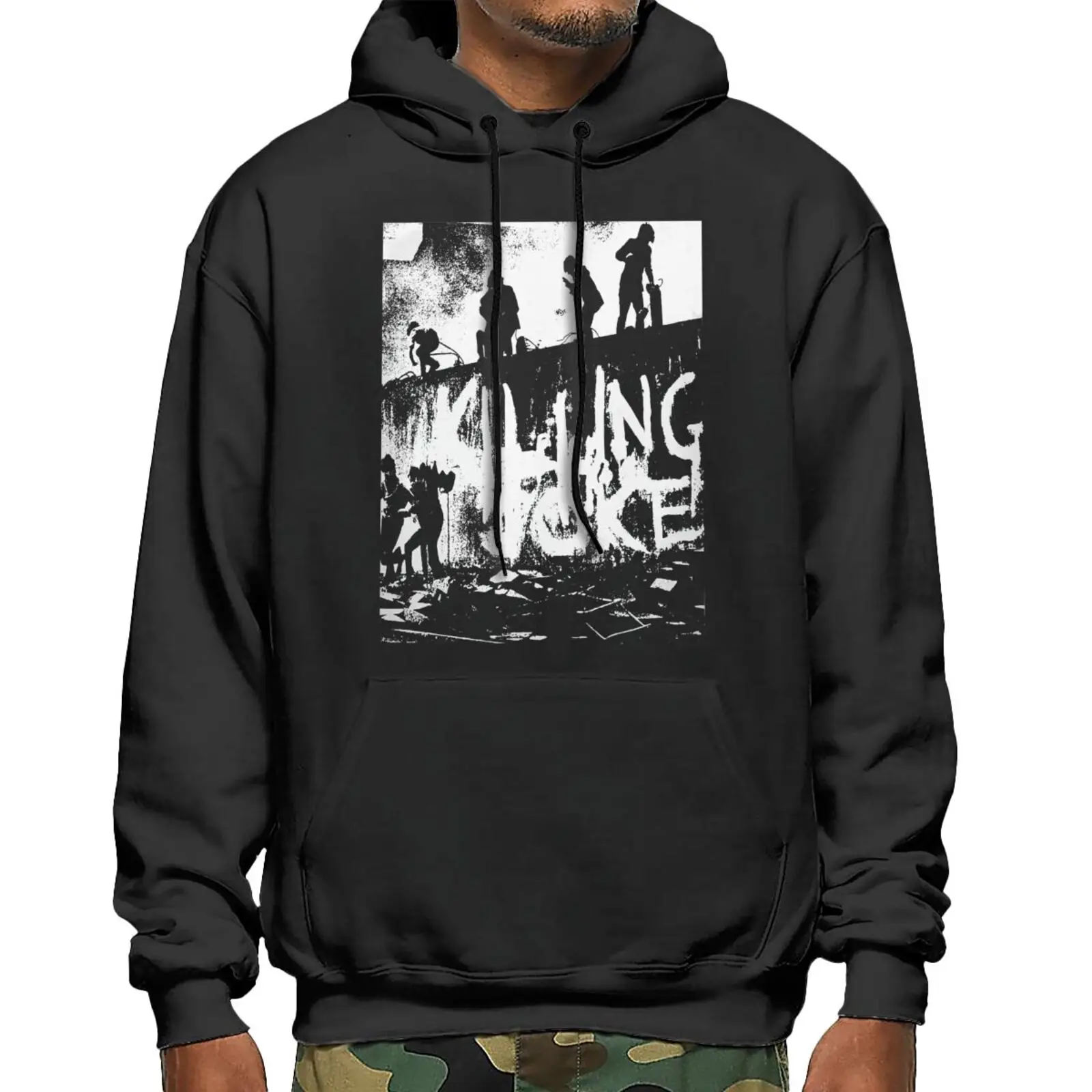 

Killing Joke Industrial Metal Bauhaus Sweatshirts Hoodies Zip Up Hoodie Hoodie With Zipper Sweater Male Techwear Hoodies Women