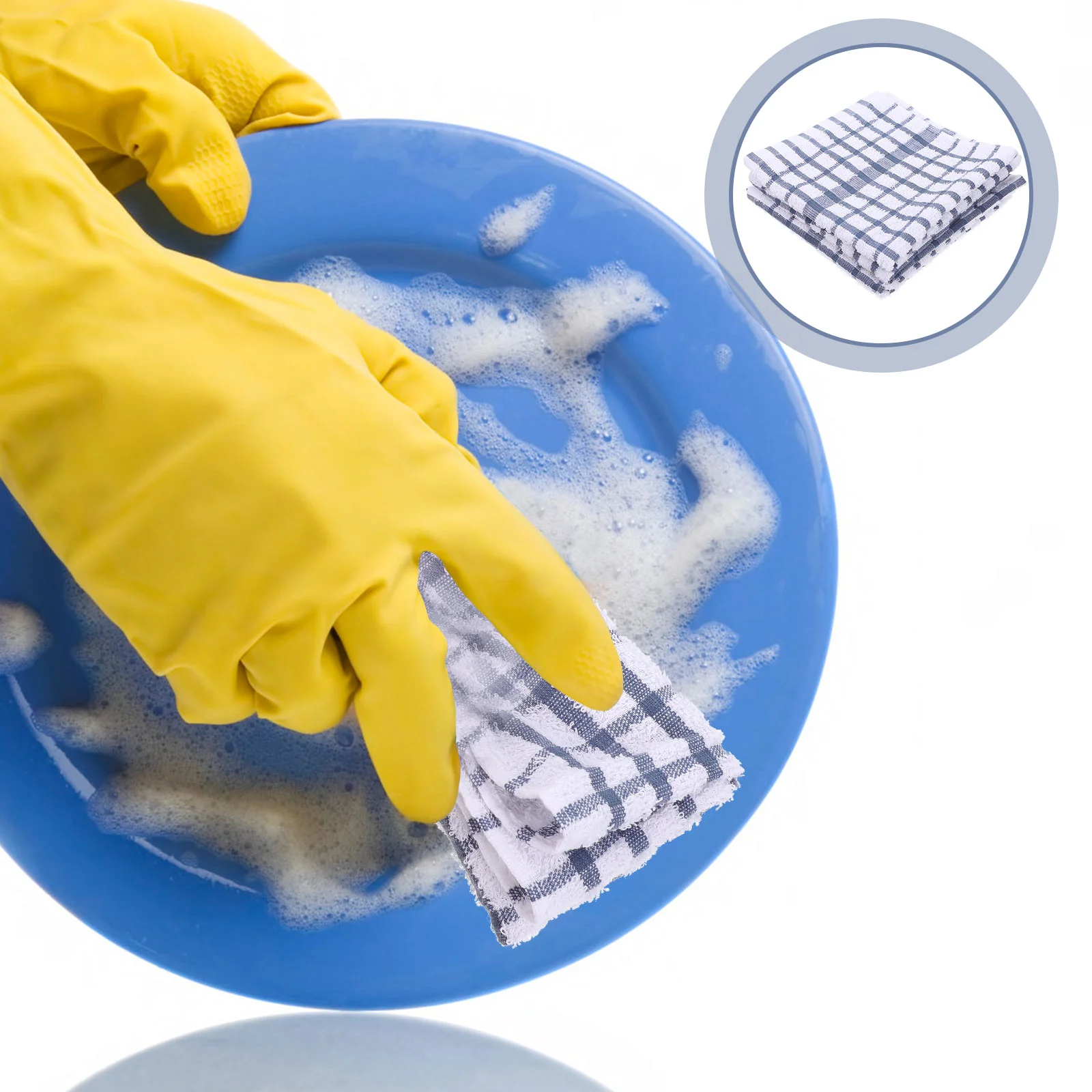 

Dish Towels Cleaning Kitchen Towel Cloth Tea Hand Wash Cloths Scrub Spongeabsorbent Dishwashing Pad Scrubber Bar Cotton Wiping