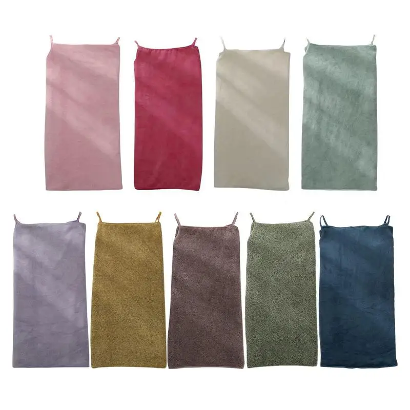 

Полотенце из кораллового флиса, впитывающая ультравпитывающая Женская банная юбка, мягкое банное полотенце с открытыми плечами для спа, сауны, домашний текстиль