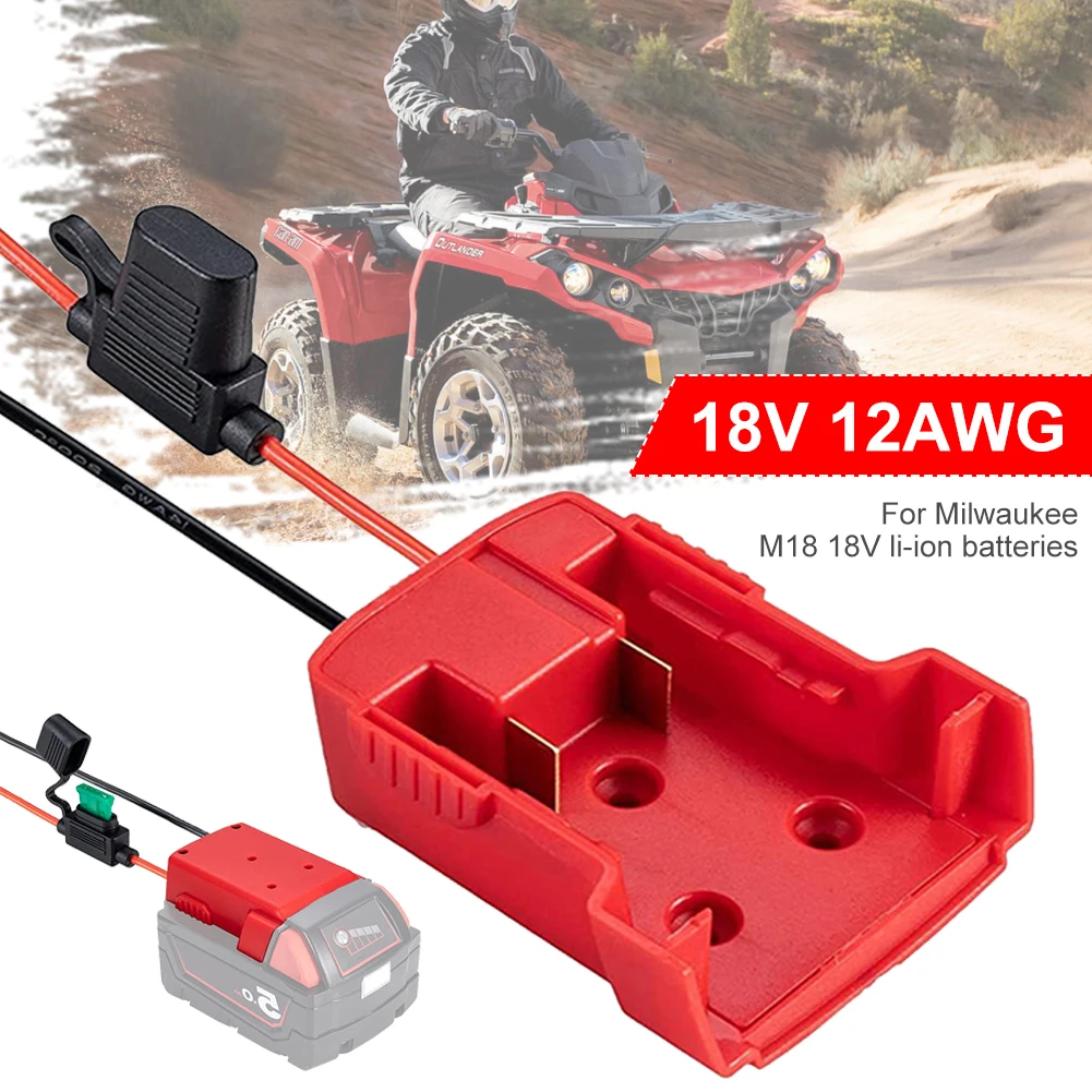 

Адаптер питания для литиевых батарей Milwaukee M18, 18 в