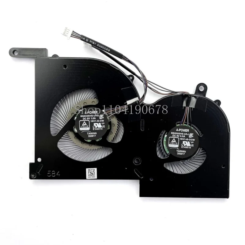 Только вентилятор для графического процессора MSI Stealth GS66 10SD 10SE 10SF 10UG 10UH MS-16V1 MS-16V2