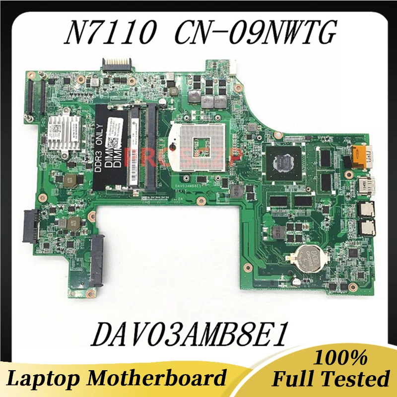 Для Dell E6330 QAL70 LA-7741P материнская плата для ноутбука DDR3 CN-0GKG7P 0GKG7P GKG7P с SR0XD I3-3130M CPU 100% работает хорошо