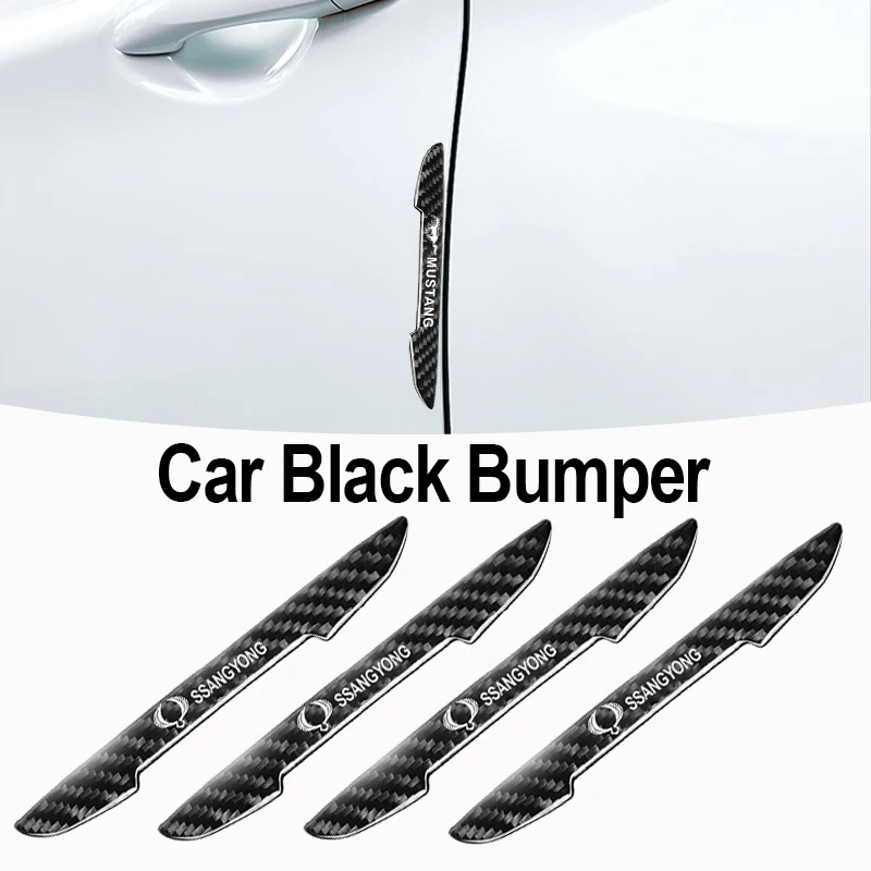 

Car Styling Black Bumper Protection Sticker for SsangYong Musso Rexton Nomad Tivoli Turismo Rodius Actyon Rexton Car Accessories