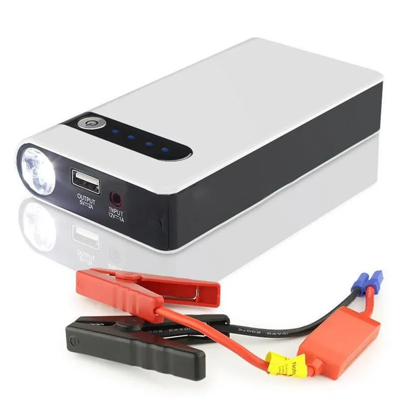 

Portable 20000mAh 12v Car Jump Starter Engine Battery Charger LED Flashlight Emergency Booster Battery Starting Charger for Cars