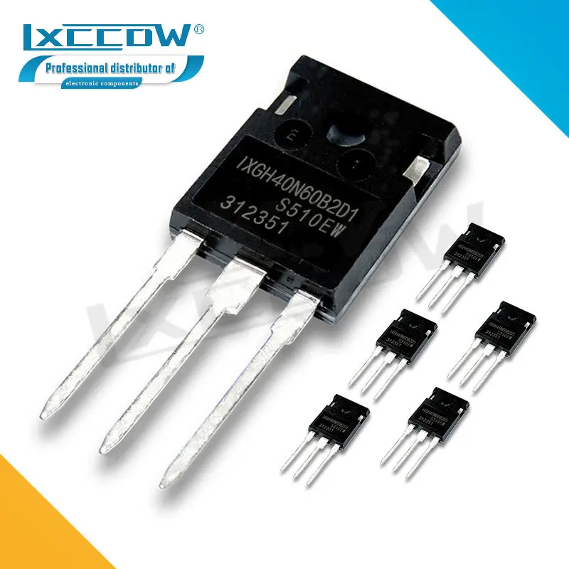 

5 шт. IXGH40N60B2D1 TO-247 IXGH40N60 IGBT 6 00V 40A новый оригинальный