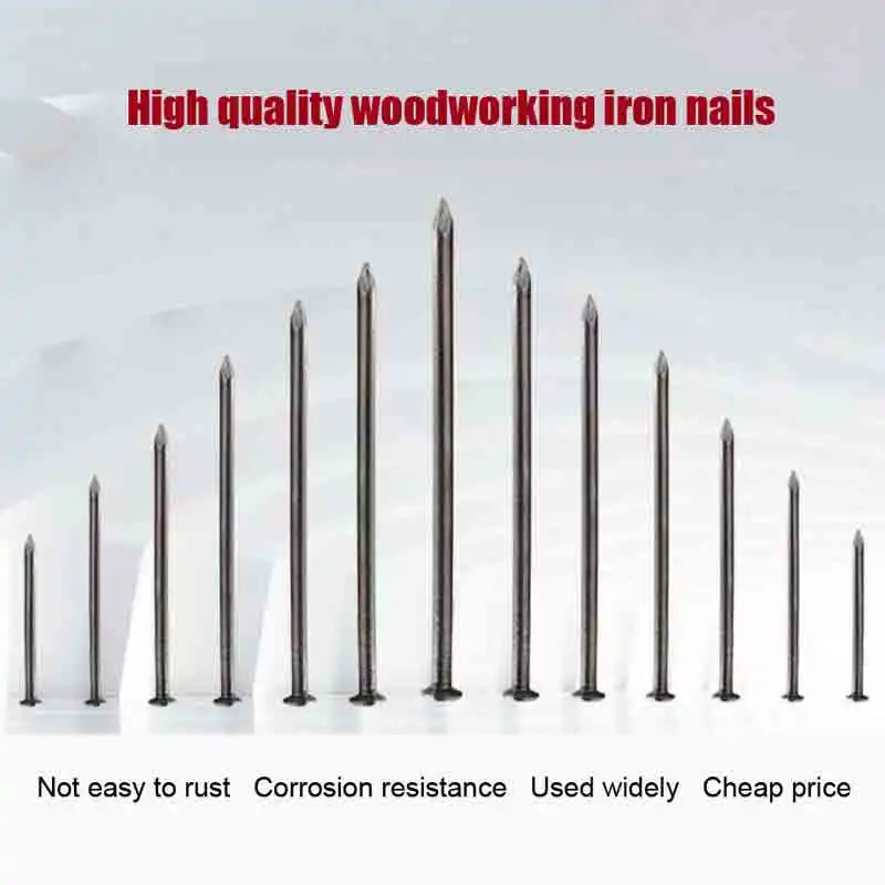 Стандартные стальные гвозди сделанные в Китае заводская цена обычные с плоской