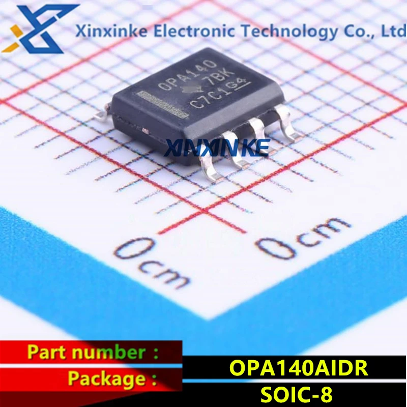 

OPA140AIDR OPA140 SOIC-8 Precision Amplifiers 11MHz Sgl Supply Low Noise PrecR-R Out Rail-to-Rail Brand New Original