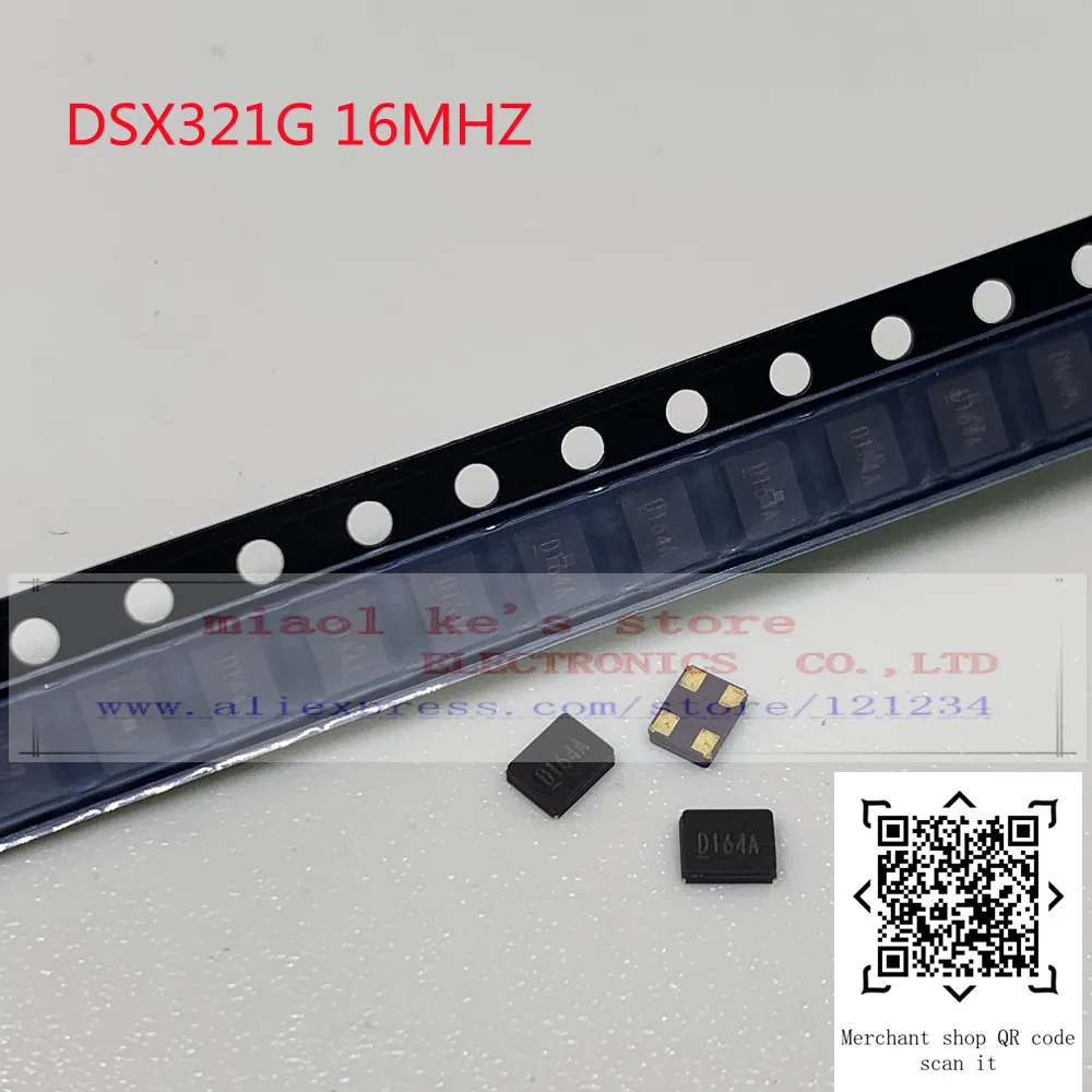 

[10 шт.] 100% Новинка: DSX321G 16 МГц. DSX321G 32 МГц-пассивный кристаллический генератор высокой точности 3225