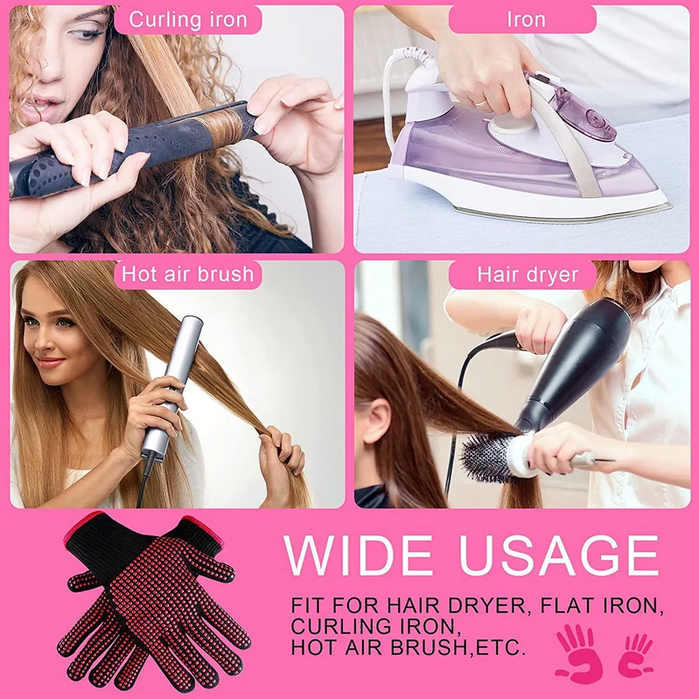 Термостойкие перчатки и 3 рулона 10 мм x 33 м футов термостойкая перчатка термолента