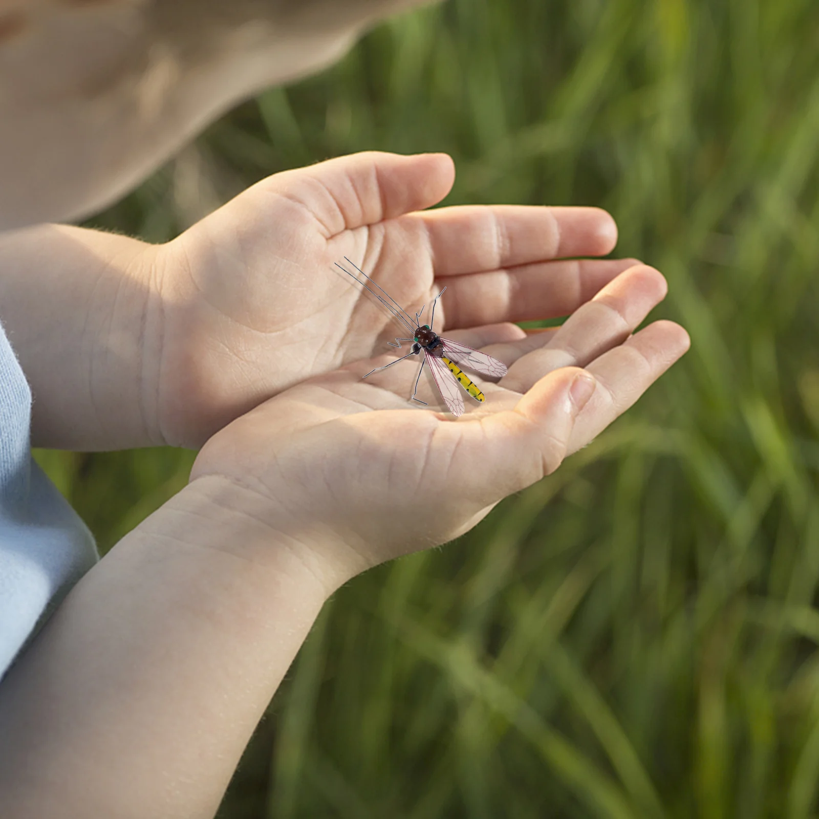 

4 Pcs High Simulation Insect Model Toy Kids Decor Bug Cognitive Prop Abs Child Cake Decorations