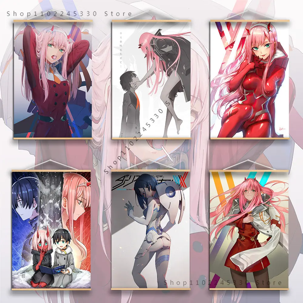 Cartoon Anime Manga Darling In The Franxx Canvas Painting Bedroom Home Decoration Posters And Prints Living Room Decor Modern