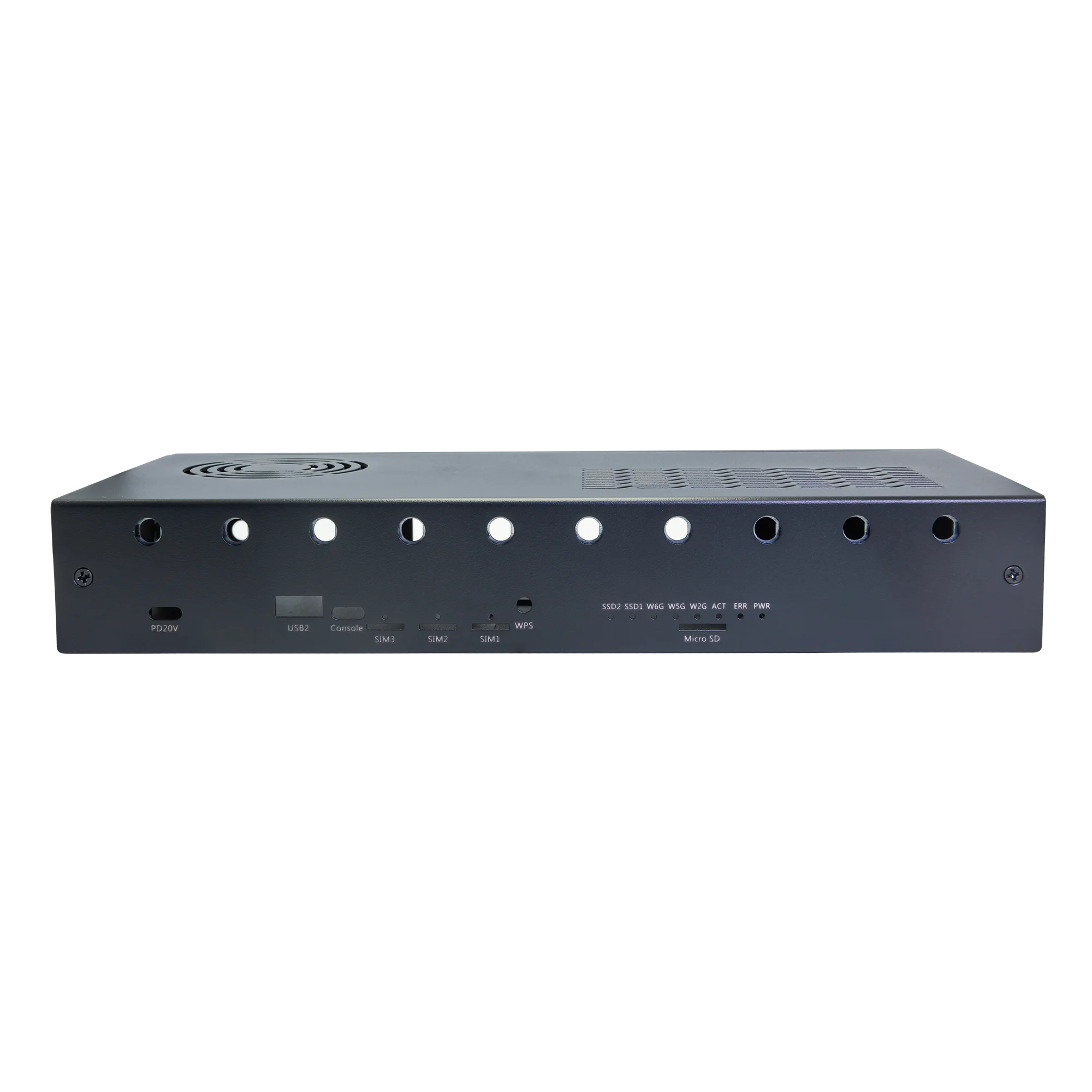 Фото Металлический корпус Banana Pi BPI-R4 PRO, железный корпус, совместимый с аксессуарами BPI-R4 PRO №2