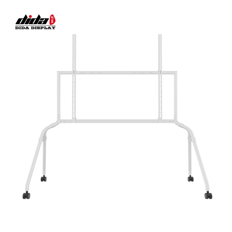 S 110 Inch Metal Portable Flat Floor Stand Tv Bracket