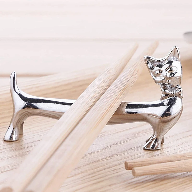 Упаковка из 5 шт. палочки для еды цинкового сплава ложка вилки ножи набор столовых