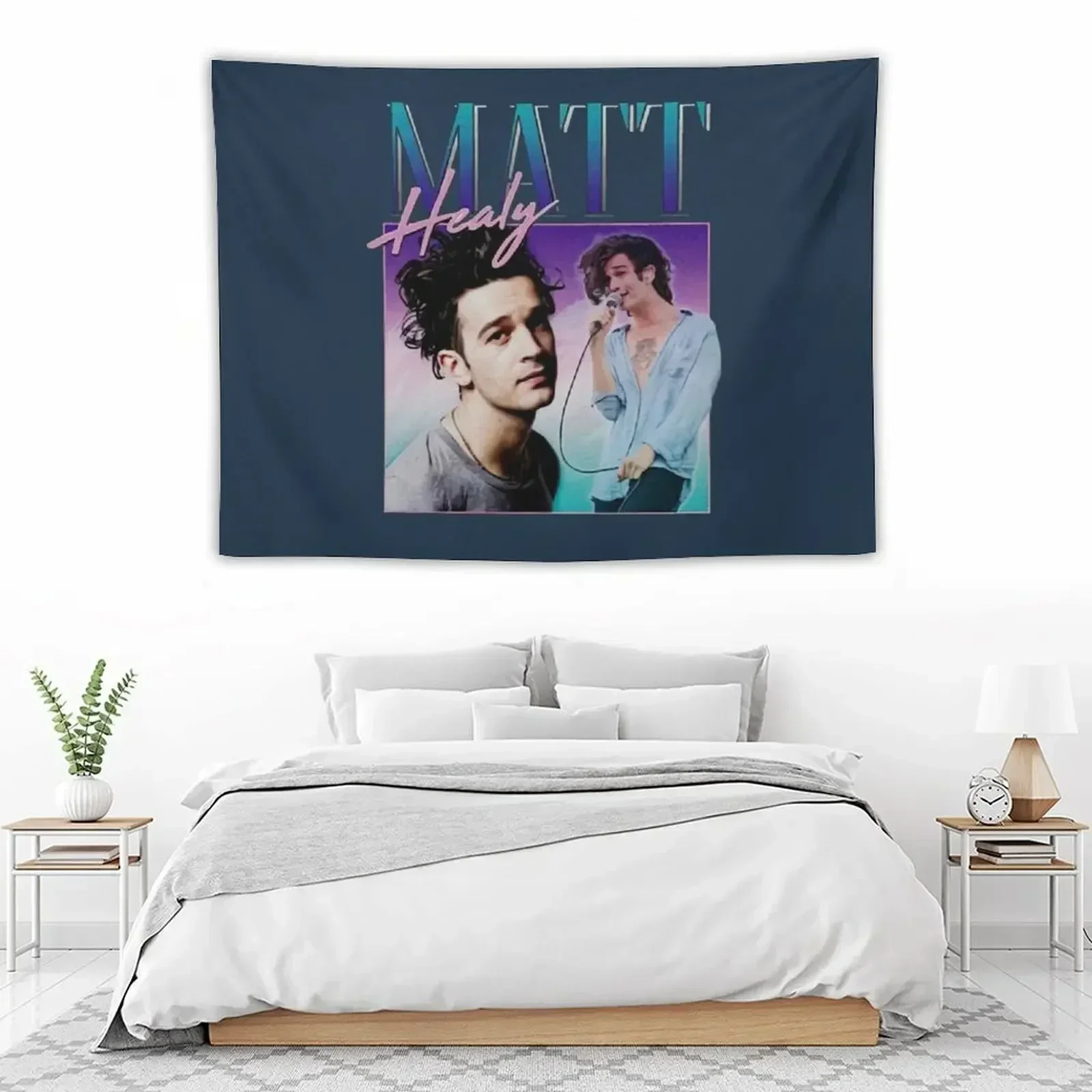 Matt Healy Homage Забавный Matty 1975 Ретро 90-х 80-х гобелен для вечеринки украшение комнат