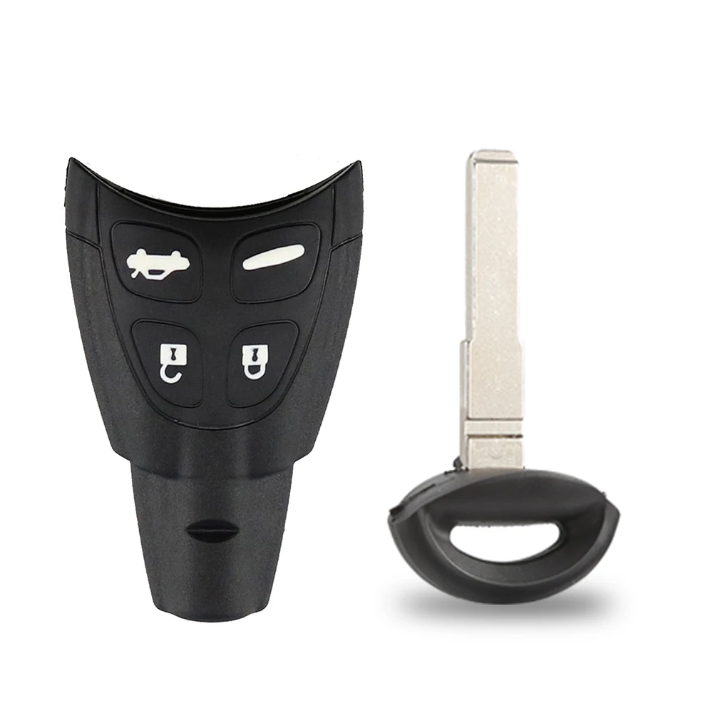 

315 МГц ID46 PCF7946 чип умный дистанционный Автомобильный ключ для SAAB 93 95 9-3 9-5 WF 433-2003 LTQSAAM433TX запасная мягкая резиновая прокладка