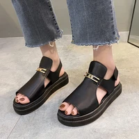 summer soft sole womens sports sandals ins hot sale female sandals womens casual shoes designer sandals thick flat sandals