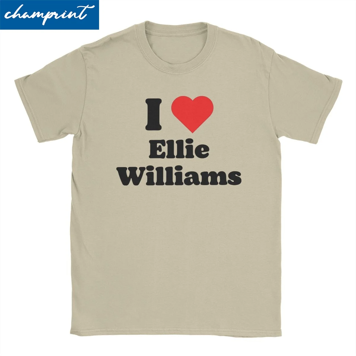 Хипстерские футболки I Love Ellie Williams TLOU мужские и женские хлопковые The Last of Us с