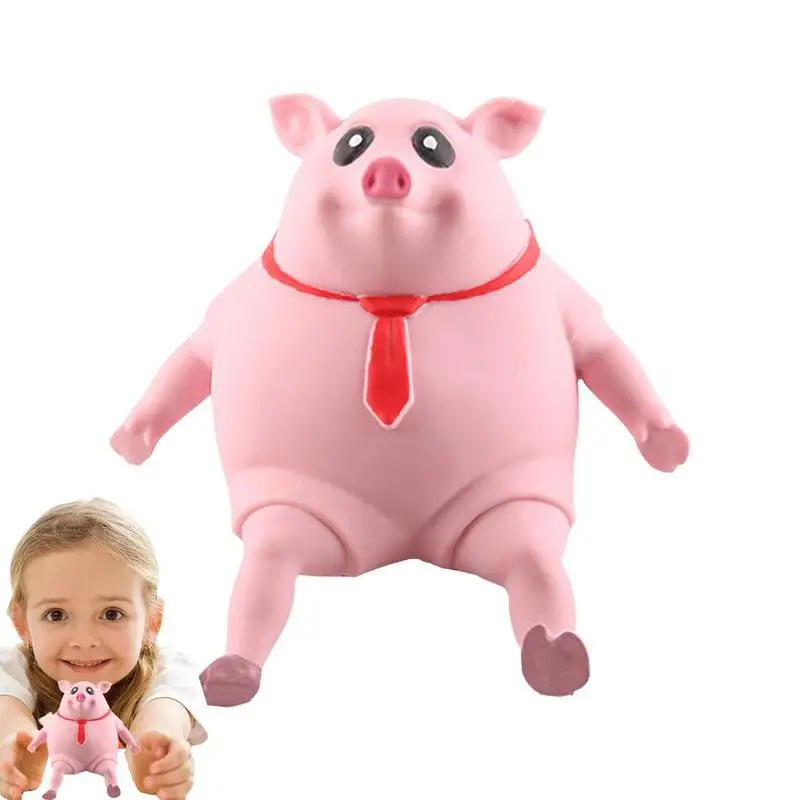 

Fidget Piggy Toys Squeeze Stress Relief Toy Cartoon Slow Rebound Pig Stress Squeeze Toy For Kids Adults Relieving Pressure