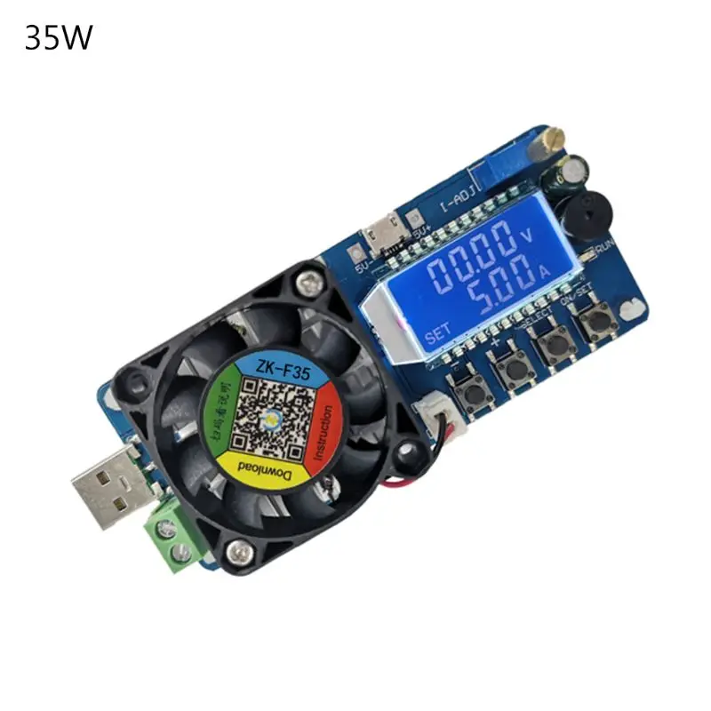 

Automotive Battery Electronic Load Tester Current Battery Capacity Tester Monitor Discharge Resistance Power Tester