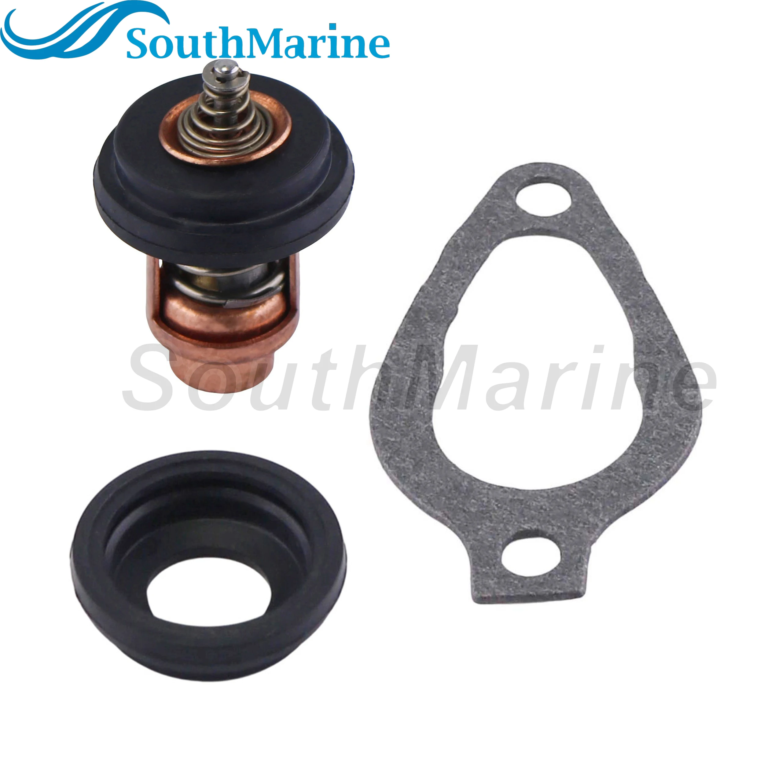 Фото Термостат для лодочного двигателя Mercury Marine 2, 2.5, 3.5, 4, 5, 6, 25, 30 л.с., номера 804540, 8M0228409, 18-3638, 3H6010300M, для Nissan Toha №4