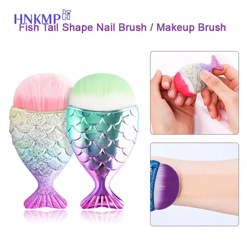 

Кисти для ногтей в форме рыбьего хвоста, 5 типов