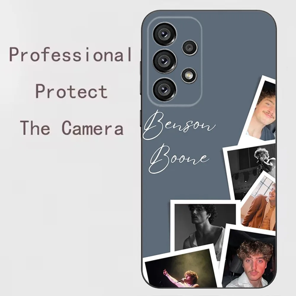Benson B-Boone Phone Case For Samsung Galaxy A91 A80 A73 A72 A71 A53A52 A32 A31A22 A21s A20 Black Cover