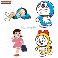 Personality Car Stickers Doraemon Vinyl Decals Car Bumper Window Laptop Mobile Phone Office Supplies Piano Decals