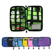 portable cable organizer usb data cable earphone power bank digital gadget devices travel bag electronic accessories storage bag