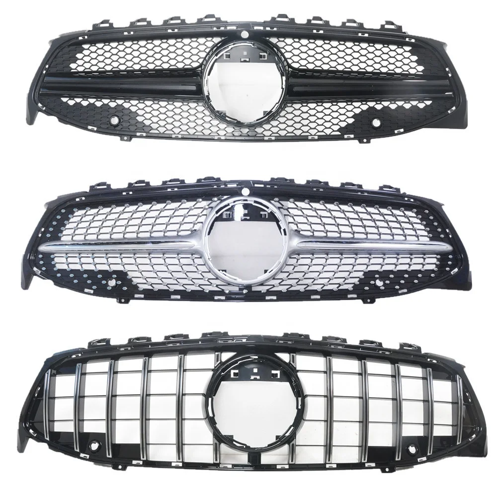 

Upgrade high quality star Diamond AMG look car Front grille grill For mercedes benz W118 CLA class 2020