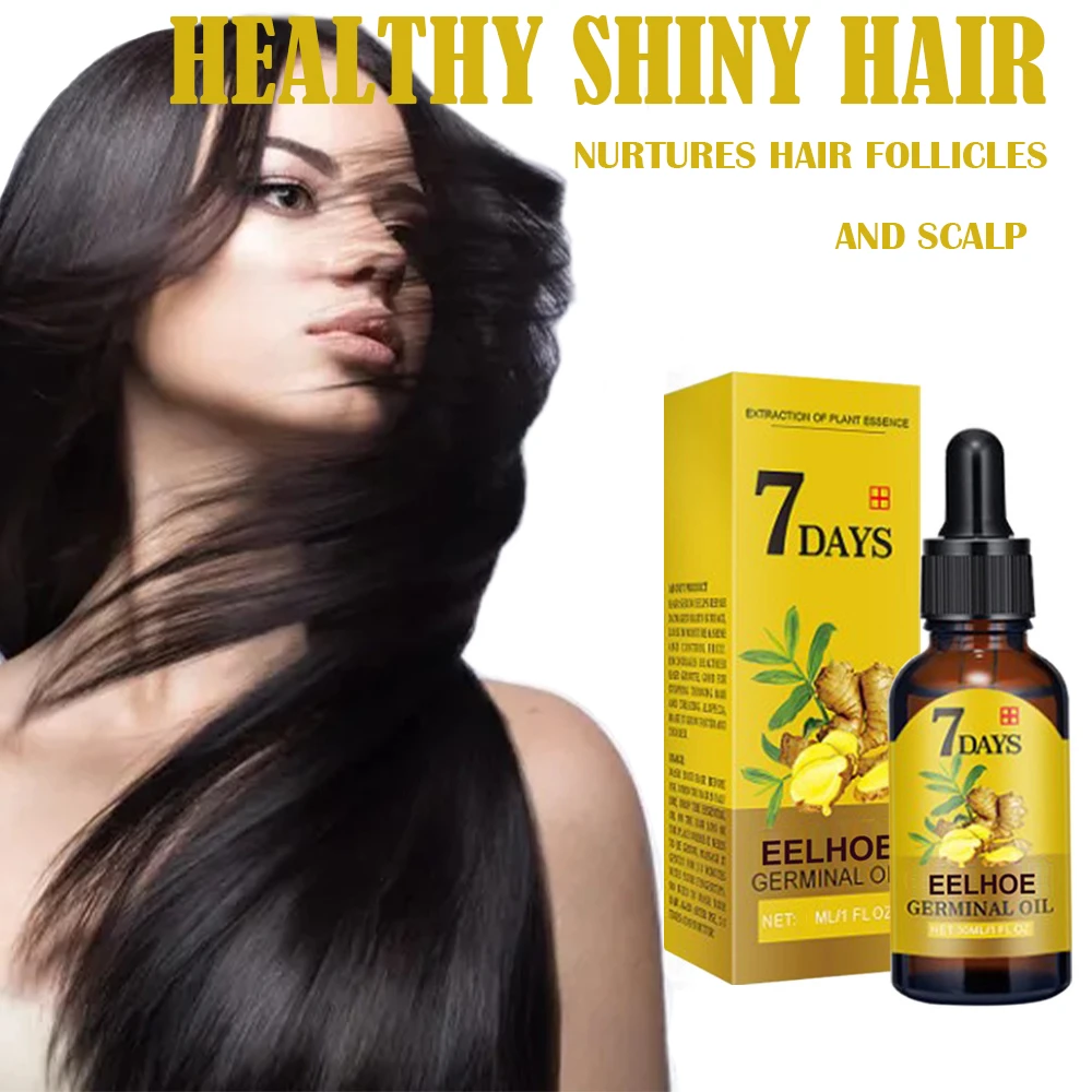 

10/15/20/40ml Hair Growth Essential Oil Products Effective Fast Growing Serum Prevent Hair Loss Scalp Treatment for Men Women
