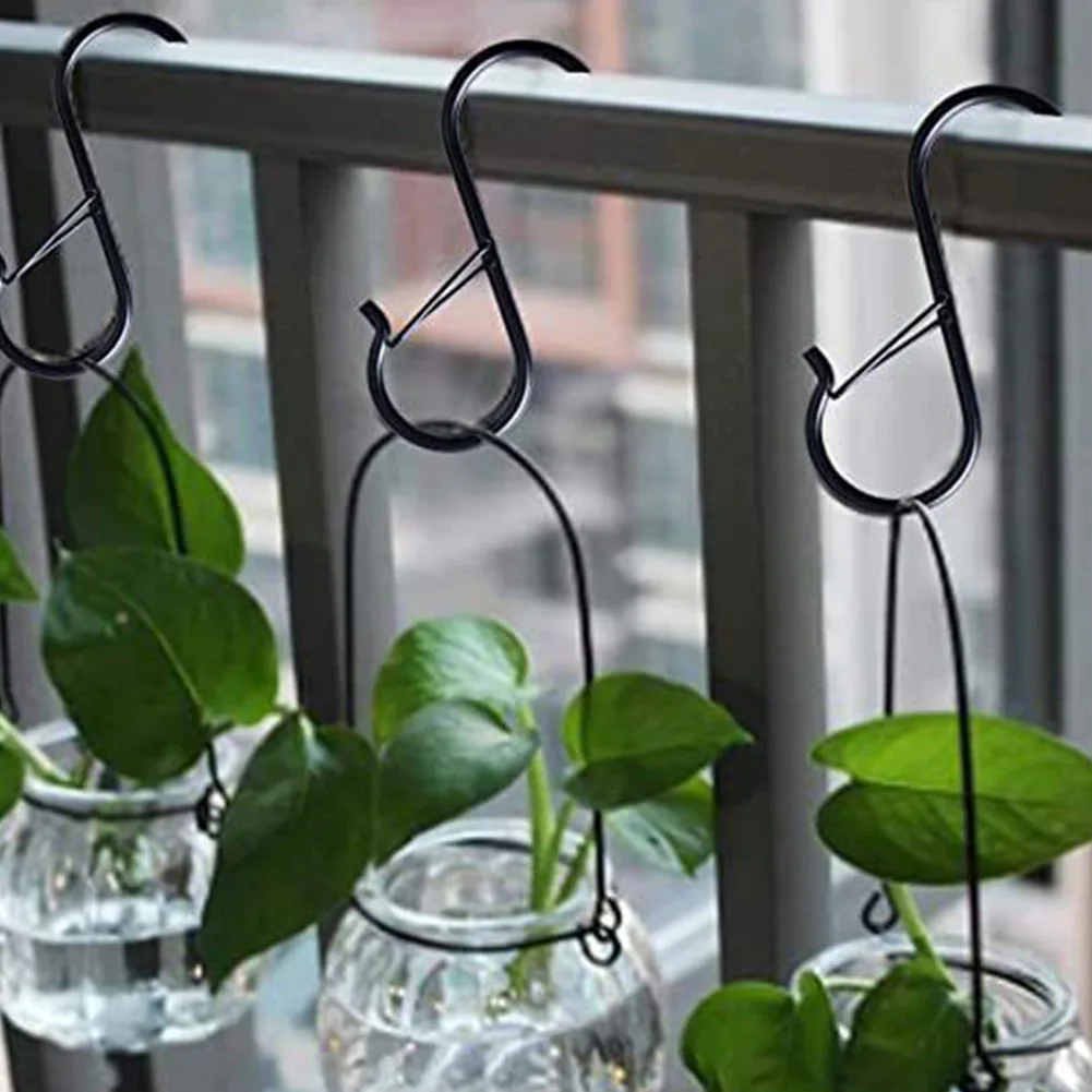 

Hanger Rack S Hooks For Kitchen Bathroom Bedroom Heavy Duty Metal Hook Hanging Hooks Clasp For Bags Cups Clothes