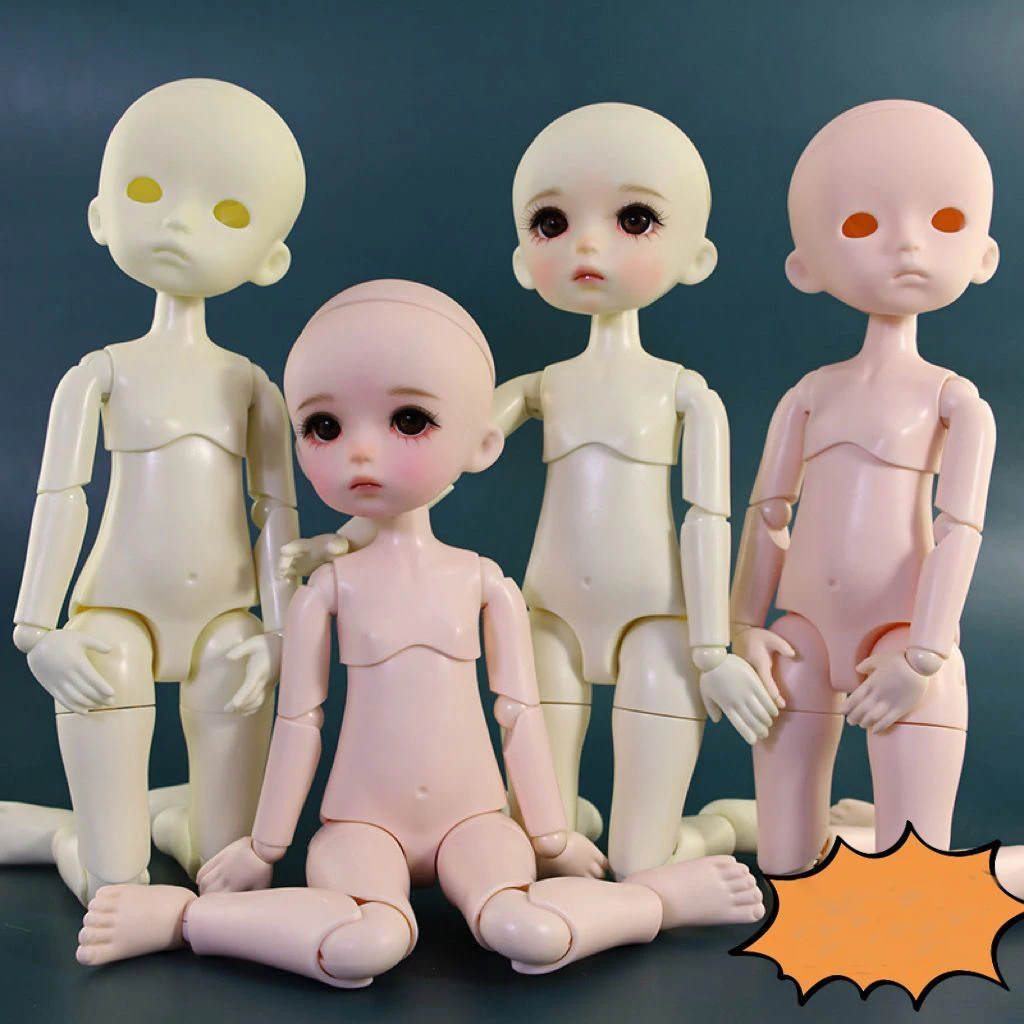 

New 1/6 MJD Doll Movable Joints Doll BJD Lovely DIY Practice Makeup Model For Children Surprise Birthday Gifts