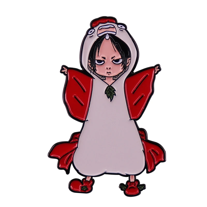 Hoozuki no Reitetsu растение золотой рыбки Косплей эмалированная булавка японский аниме