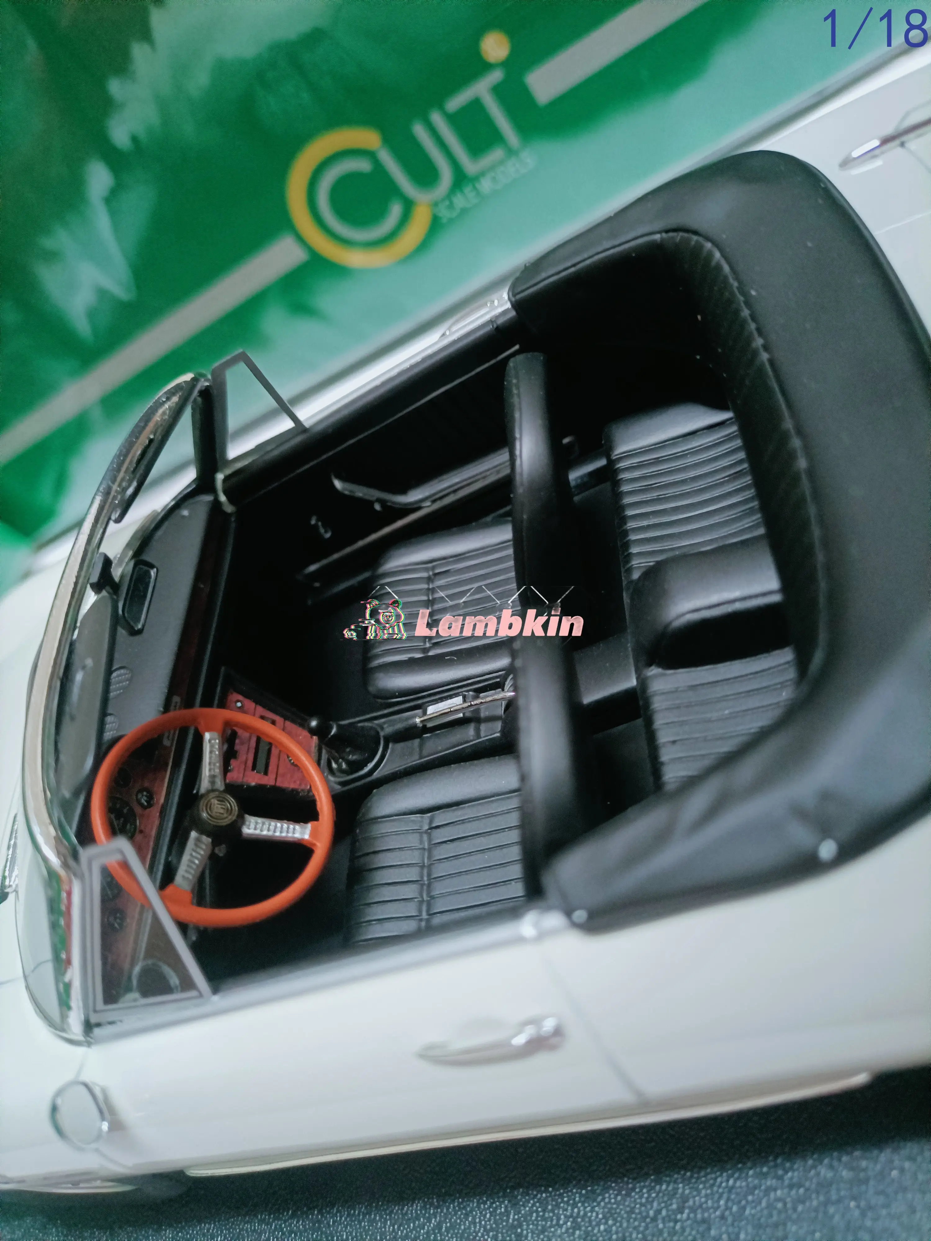 Фото Культовый 1:18 fiat Dino Spyker Roadster, декоративное украшение для автомобиля Fiat Dino Spyder 1966, коллекционный подарок, смола №4