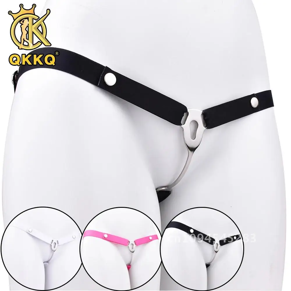 QKKQ металлический бондаж вагина мужской эротический замок уретры эротическое