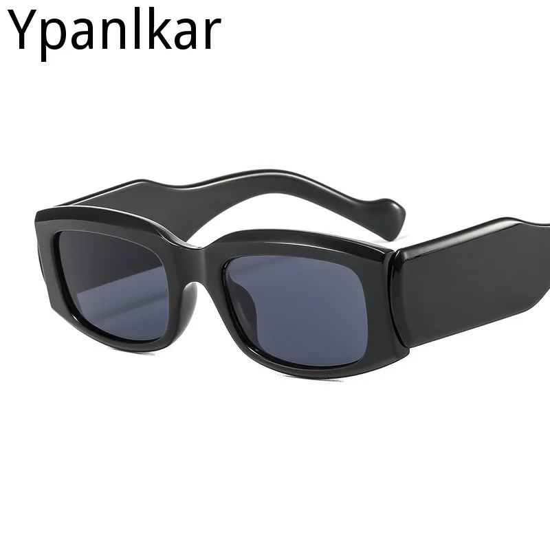 

Classic White Rectangular Women's Sunglasses New Fashion Small Retro Brand Designer Square Sun Glasses Female Lady Eyeglass