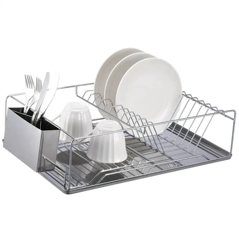 

Dr10069 Dish Rack Chrome S/S Tray -Stainless Steel Restaurant Cosas para cocina Sink drain basket Cheese cloth strainer Rice was