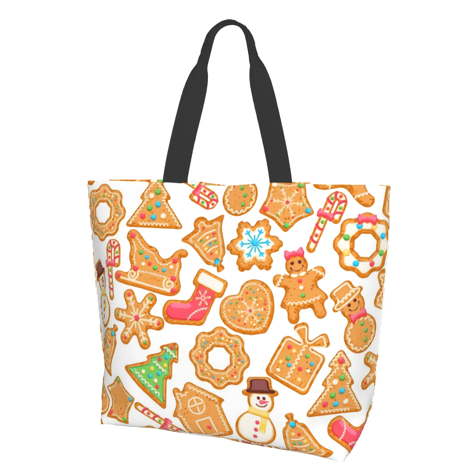 

Tote Bag for Women Travel Work Shopping Grocery Top Large Totes Reusable Handbags Shoulder Bags Christmas Wishes