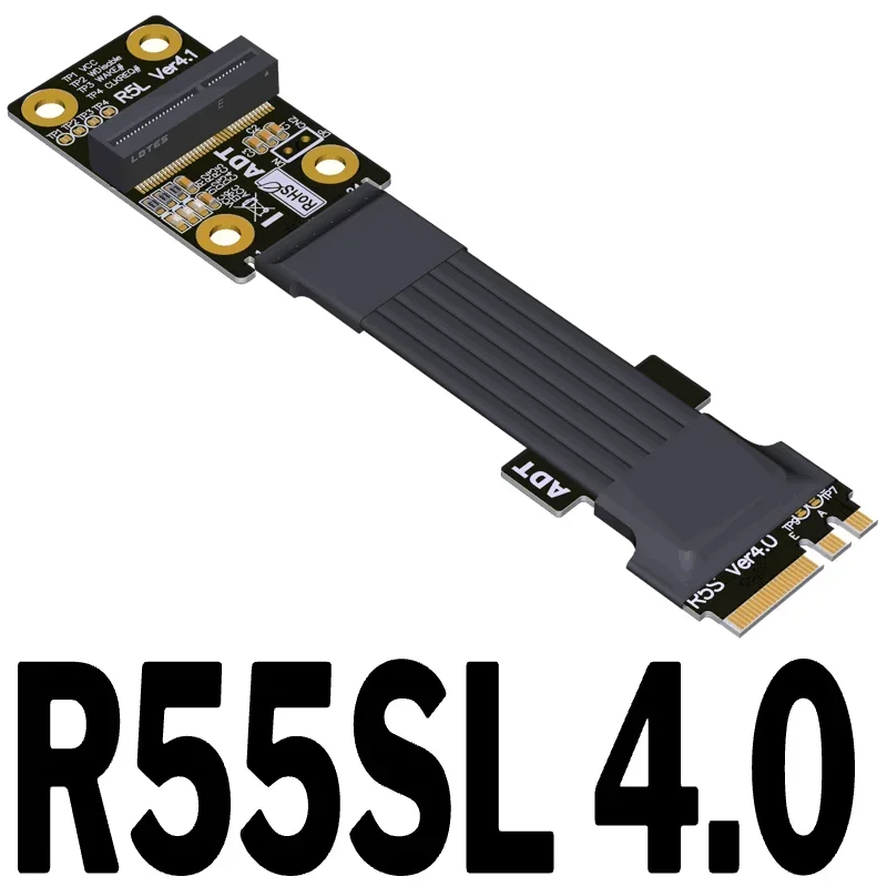 ADT-LINK M2 M.2 Key A.E. WiFi Райзер карта удлинитель Кабель к R55SF R55SL 4 0 PCIE 3 Материнская плата