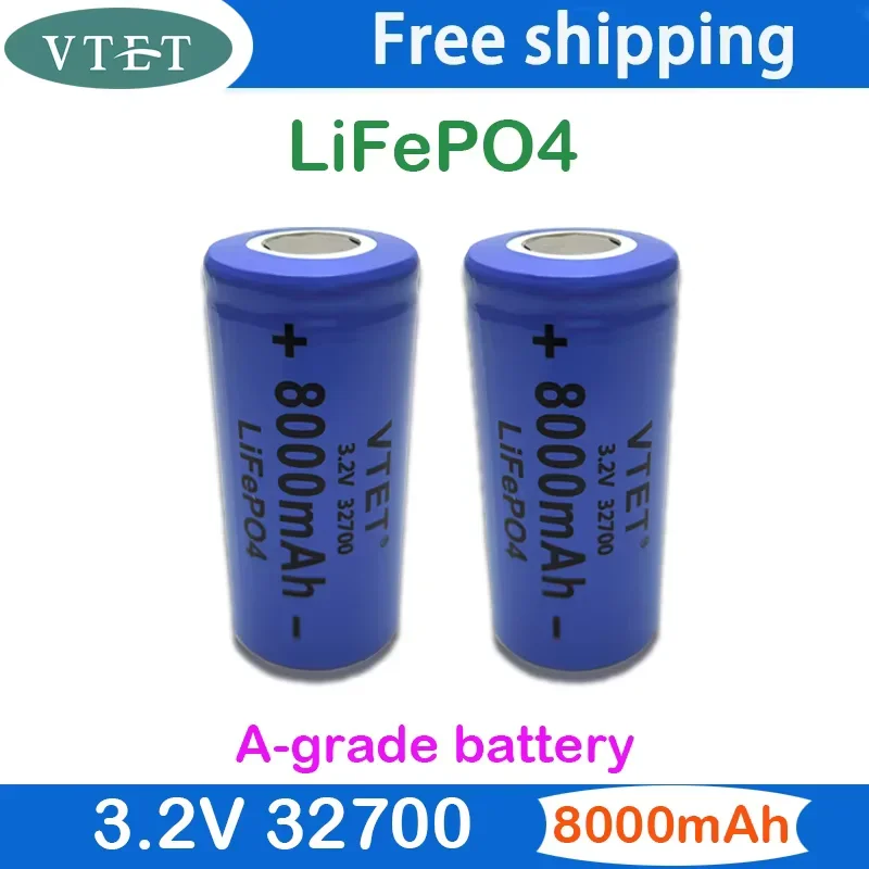 Литий-железо-фосфатный аккумулятор 32700 8000 мАч 3 2 В Lifepo4
