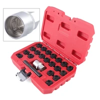 22pcs wheel lock lugnut anti theft screw lug nut removal key for bmw series usa
