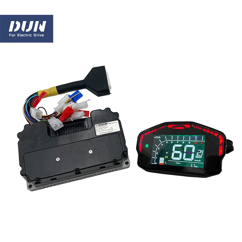 

Free Shipping FOC IPMSM FarDriver ND72260 48V 60V 72V 80A 1KW 2KW BLDC E-Scooter Motor Controller with DKD Colorful Display