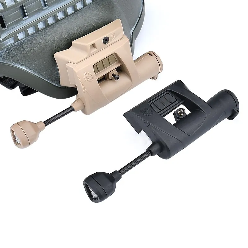 Mpls Тактический шлем фотозарядка 4 режима зеленая красная ИК Лазерная лампа для