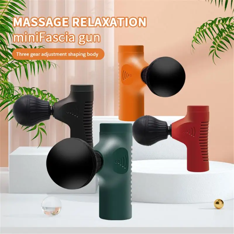 

Electric Massage Gun Single Head 3-speed Deep Massager Body Neck Muscle Vibration Relaxation Pain Relief Handheld Fascial Gun