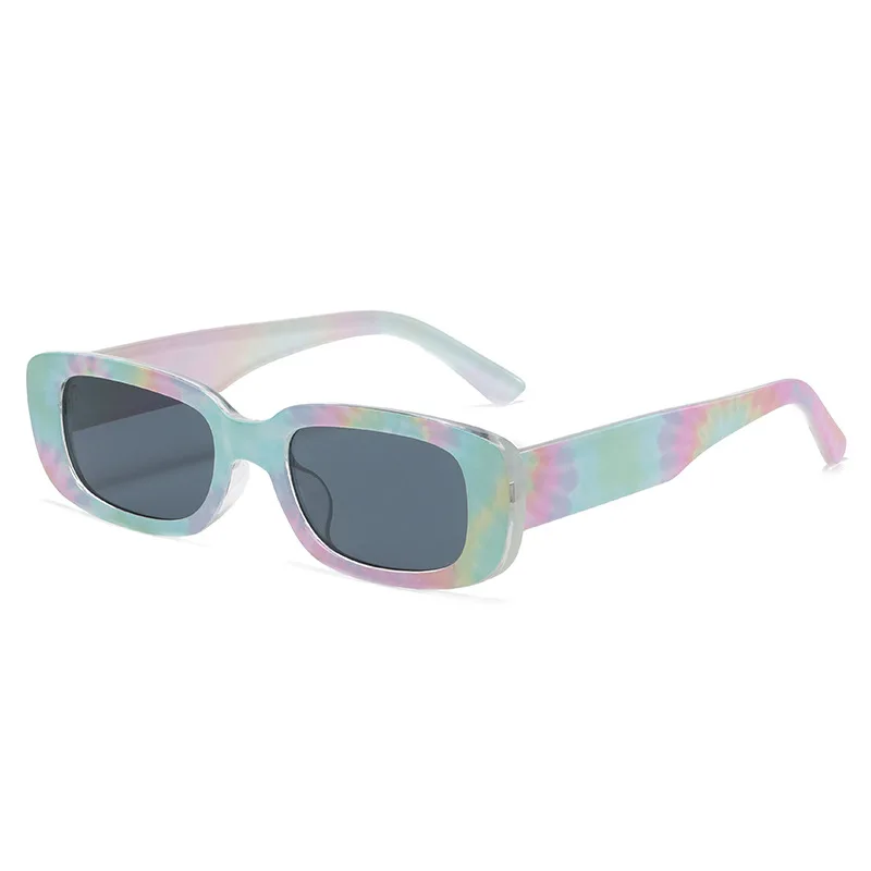 

Printed Small Square Sunglasses Color Pattern Sun Glasses Ladies Fashion Personality Eyewear Sunglasses Vintage Y2k Sun Glasses