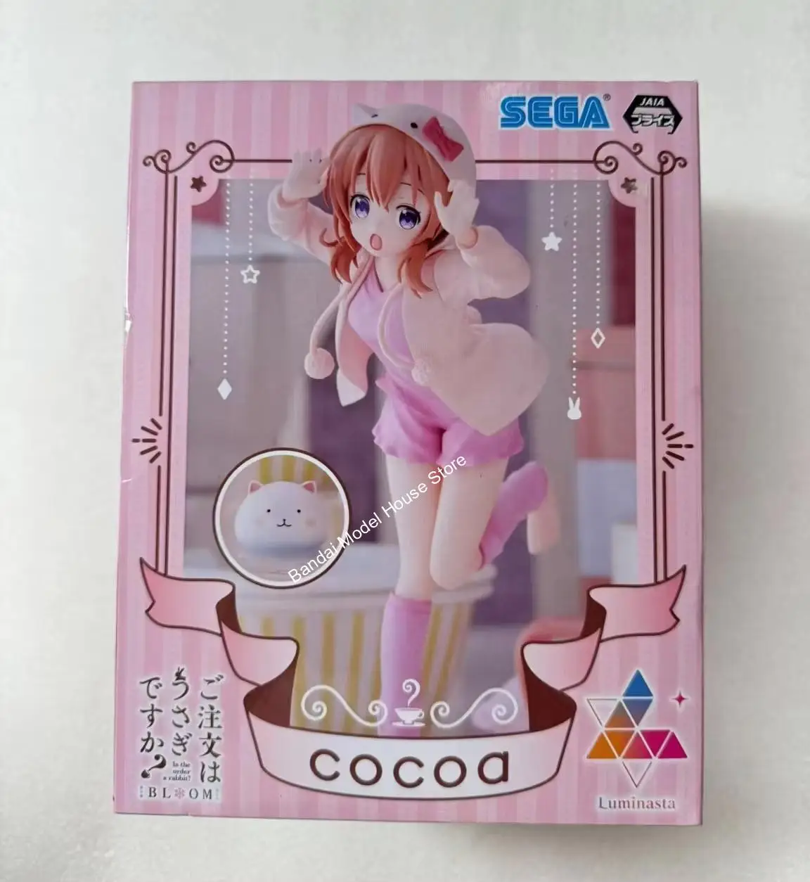 В наличии Оригинальная игра SEGA Gochuumon Wa Usagi Desu Ka? Фигурка аниме-персонажа Hoto Kokoa Tippy Luminasta, сборная модель, игрушка в стиле анимемультфильма (art.: 3920db0ddc85d) - 3920db0ddc85d